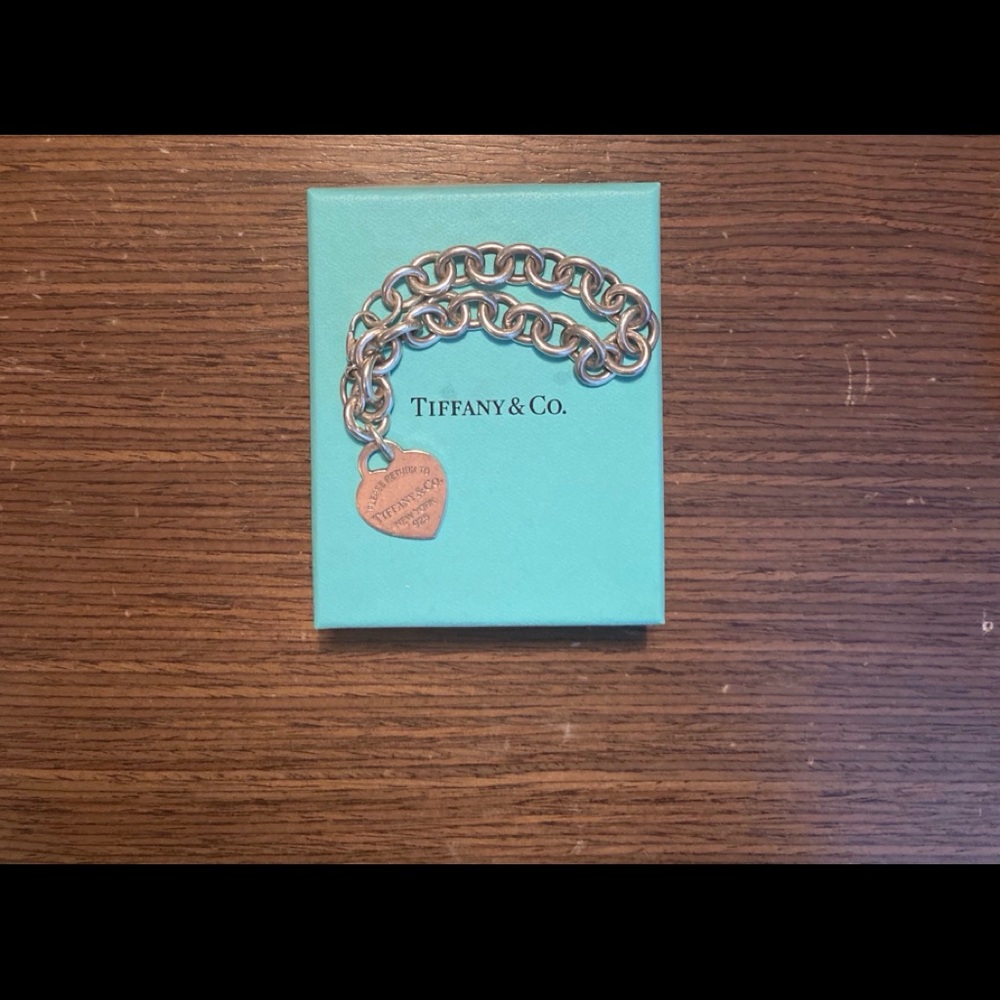 Authentic Tiffany charm bracelet